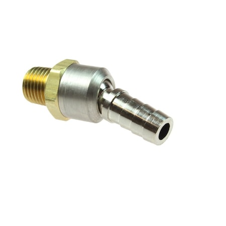 Coilhose Pneumatics HOSE BALL SWIVEL 1/4" ID X 1/4" MPT AMAB0404BS